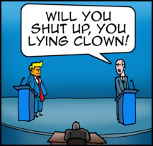 presidential debate comic