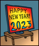 new years 2023 comic