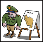 bomb iran comic