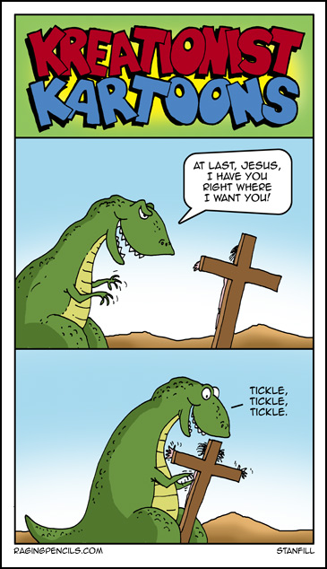The comic about creationist hogwash.