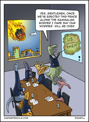 The progressive comic about political xenophobia.