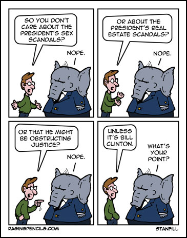 The progressive web comic about the treasonous Republican Party.