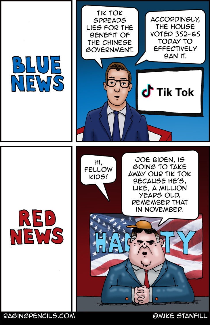 The progressive comic about Tik Tok