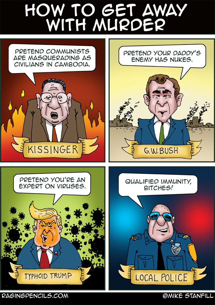 The progressive comic about qualified immunity.