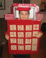 calculator halloween costume