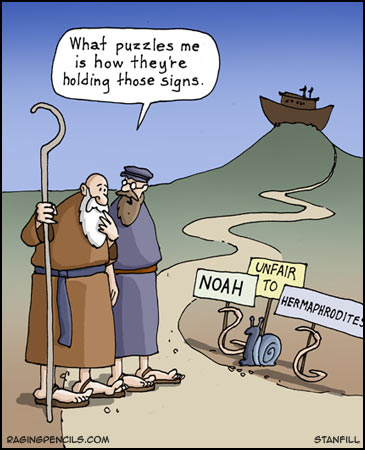 Noah and the hermaphrodites.