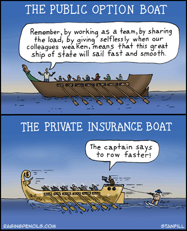Insurance is like a boat.