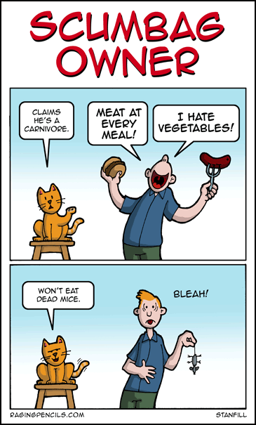 Faux carnivore.