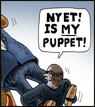 putin's puppet comic