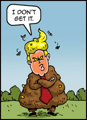 trump the turd comic