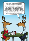 Rudolph the reindeer, CPA.