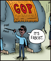 blind fascism comic
