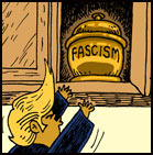 Trump fascism  comic