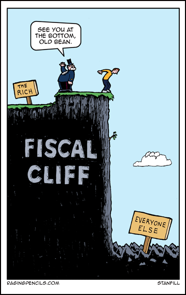 The real fiscal cliff