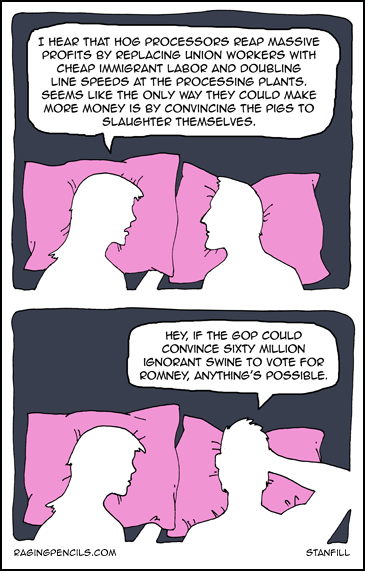 When pillow talk turns to politics.
