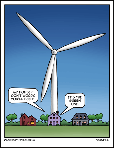 Wind turbine comic