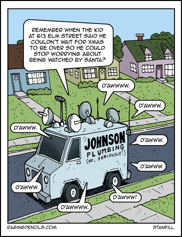 The progressive web comic about surveillance.
