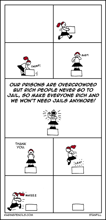 The progressive comic about overcrowded prisons.
