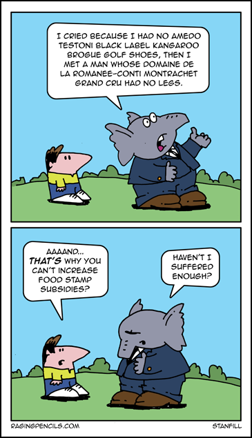 The progressive cartoon about the GOP's cruel policies on food stamps.