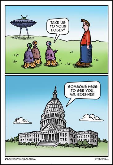The progressive cartoon about the worst House Majority Leader ever.