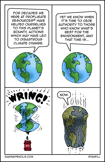 The progressive web comic about mining the earth to death.
