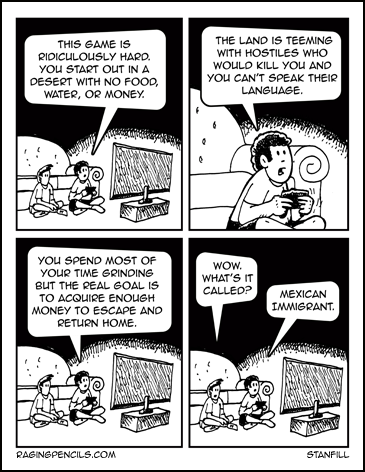 The progressive web comic about Mexican immigrants.