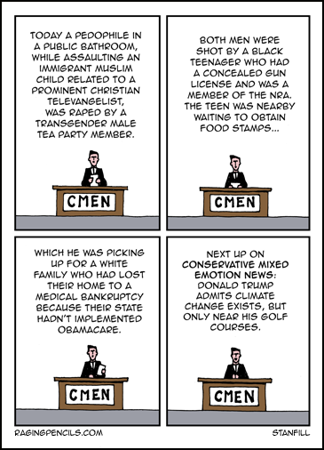 The progressive web comic about conservative hypocrisy