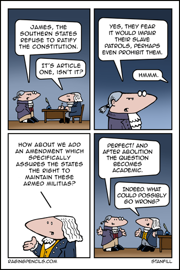 The progressive web comic about the history of the Second Amendment