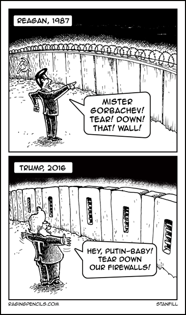 The progressive web comic about Donald Trump's Russian treason.