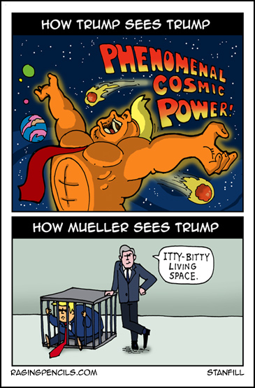 The progressive web comic about Trump's delusions of grandeur.