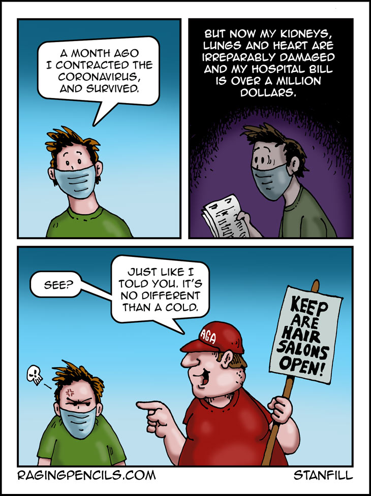 The progressive web comic about intolerance in America.