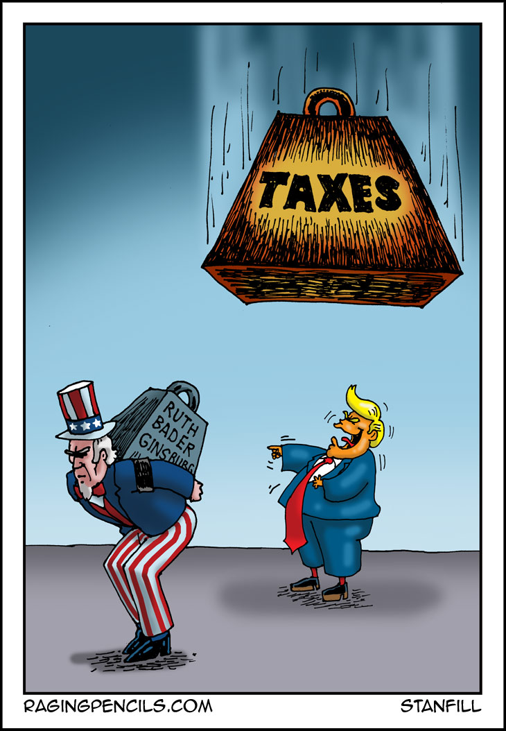 The progressive web comic about Trump's taxes.