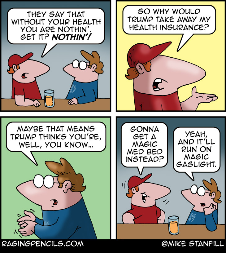 The progressive comic about Trump being a complete shit-head