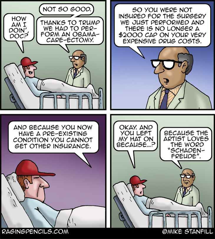 The progressive comic about the obviousness of Trump's pedophilia