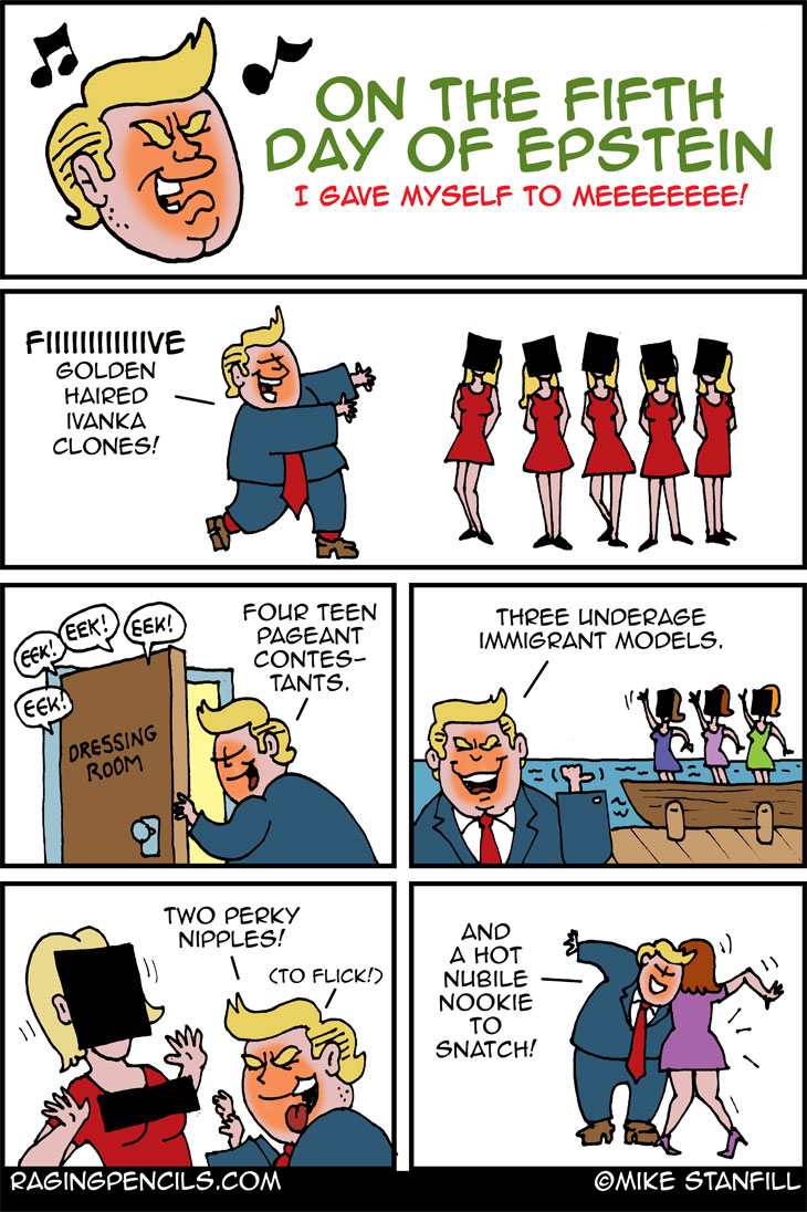 The progressive comic about god, jesus, mary and other children's stories.