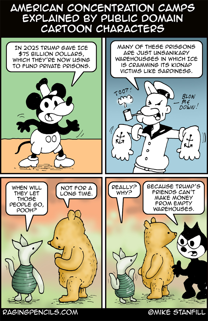 The progressive comic about Trump's new concentration camps.