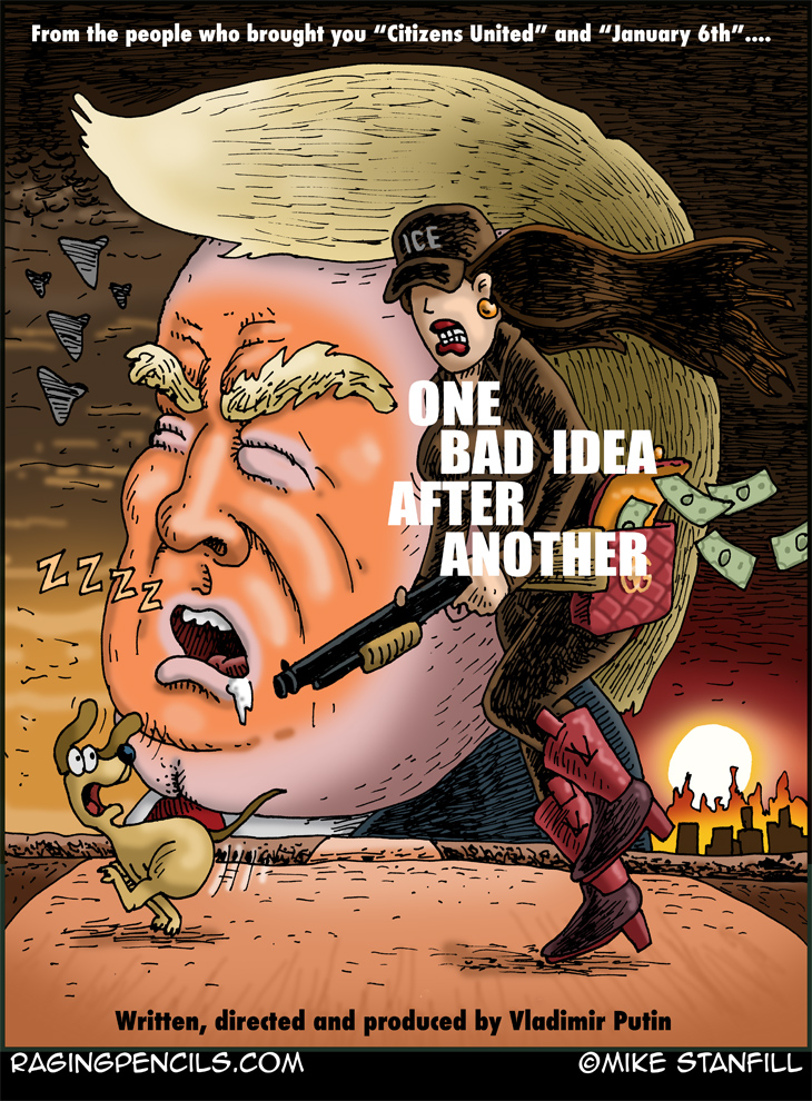 The progressive comic about the inept Trump administration.