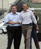 obama and christie