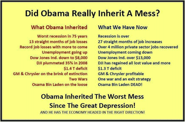 obama's inherited mess