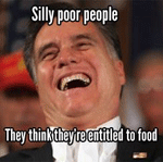 silly poor people world
