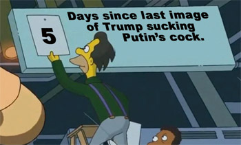 trump sucks putin's cock